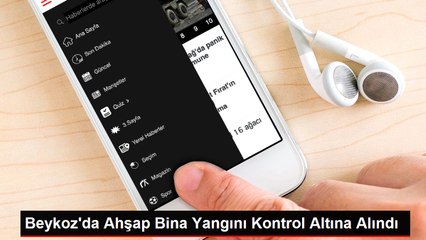 Beykoz'da Ahşap Bina Yangını Kontrol Altına Alındı