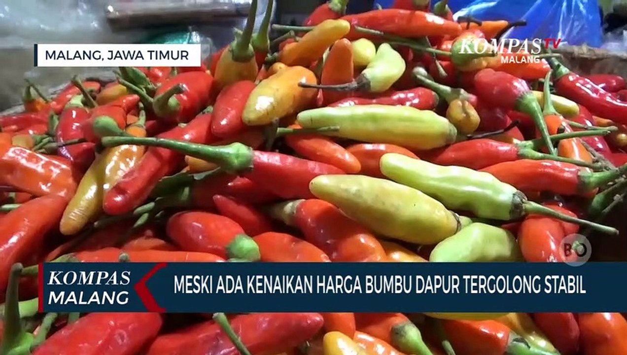 Meski Ada Kenaikan, Harga Bumbu Dapur Tergolong Stabil