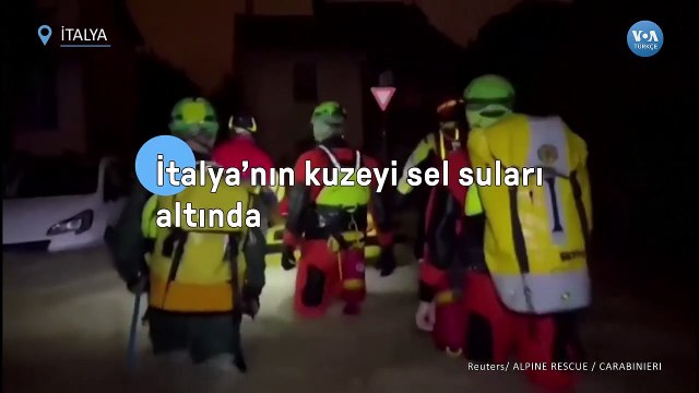 İtalya’nın kuzeyi sel suları altında