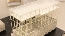 Architecture student highlights the entrancing process behind making a basic model *Time-Lapse*