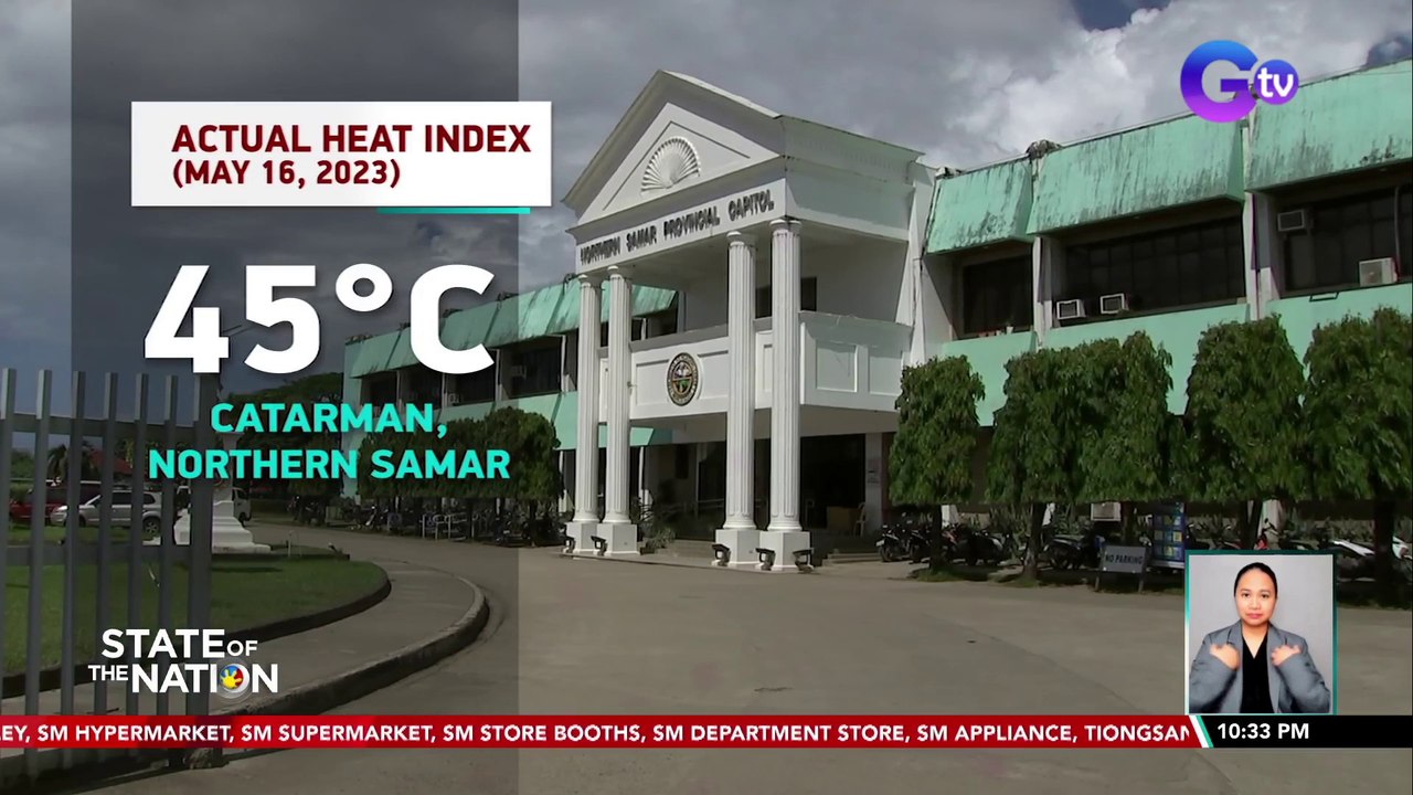 Ilang lugar sa bansa, nakakaranas ng heat index na nasa danger category na -- PAGASA | SONA