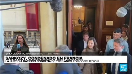 Informe desde París: Sarkozy pierde apelación por caso de corrupción