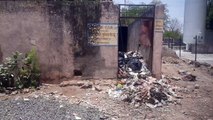 Toilets made in CSR - medical biowaste filled in bathroom, patient troubled by foul smell