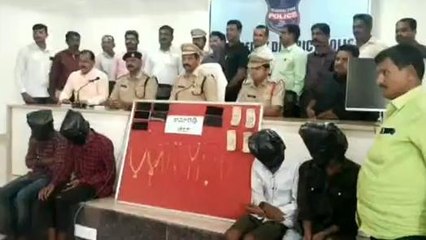 కామారెడ్డి: వరుస దొంగతనాలకు పాల్పడుతున్న దొంగల అరెస్ట్