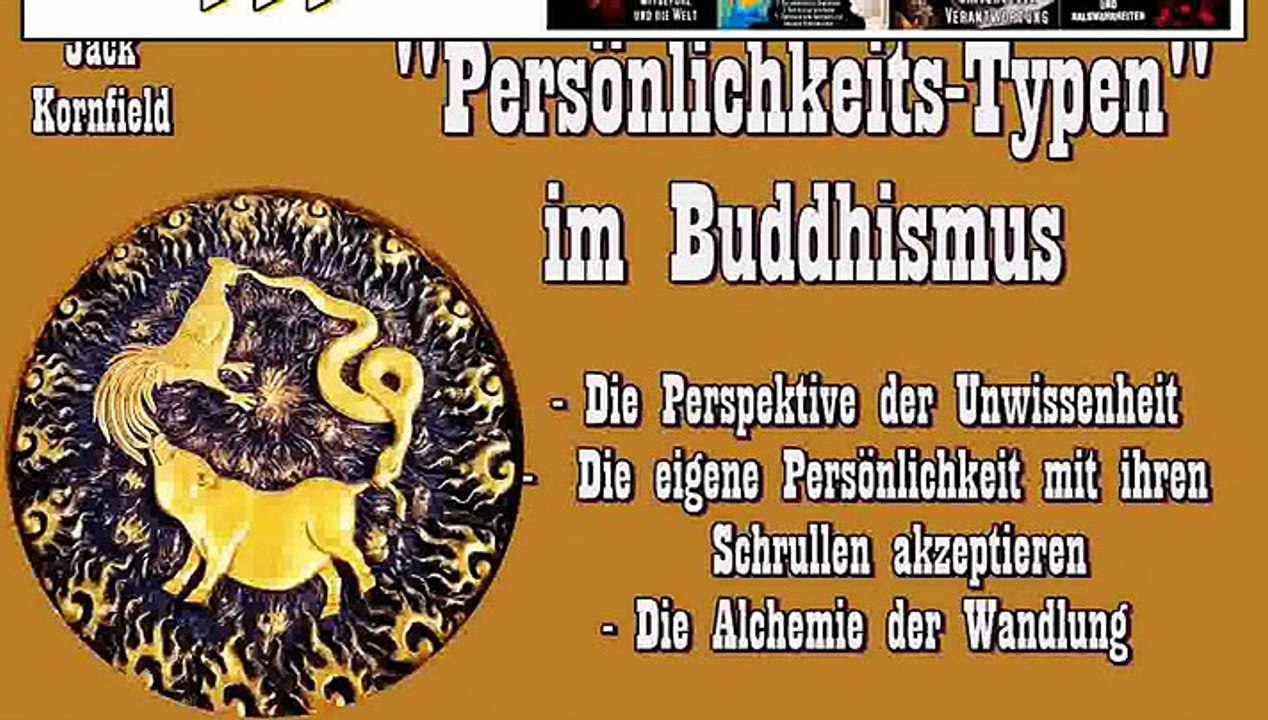 Persönlichkeitstypen im Buddhismus - Jack Kornfield, Hörbuch Kapitel 12
