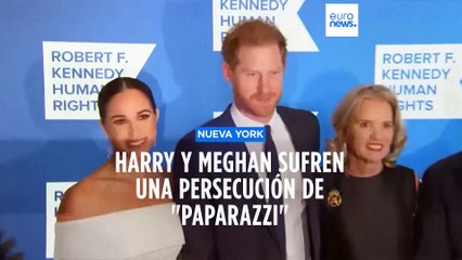 Enrique y Meghan sufren una persecución "casi catastrófica" por paparazzi