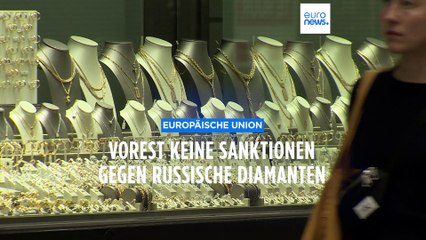 Bangen in Antwerpen - kommen Sanktionen gegen russische Diamanten?
