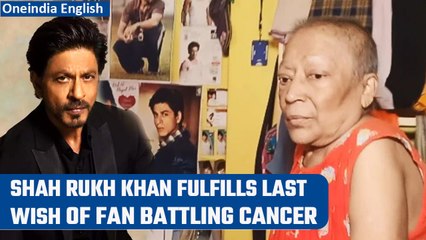 Download Video: Shah Rukh Khan fulfills cancer patient’s wish, Video calls & promises financial help | Oneindia News