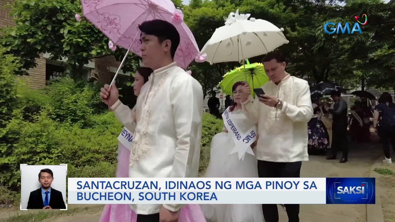 Santacruzan, idinaos ng mga Pinoy sa Bucheon, South Korea | Saksi