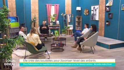 Local Génial - 23/05/2023 - Elle crée des bouteilles pour favoriser l'éveil des enfants