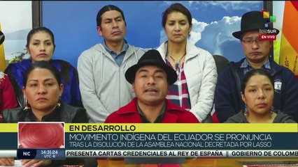 Conaie rechaza la injerencia de la embajada norteamericana en contra de la soberanía de Ecuador