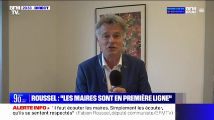 Violences contre les élus: "Il faut refuser cette violence, ce n'est pas la liberté d'expression" estime Fabien Roussel (PCF)