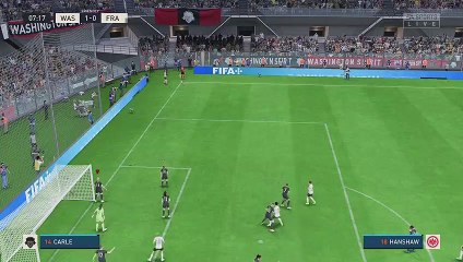 Washington Spirit Versus Frankfurt (FIFA 23)