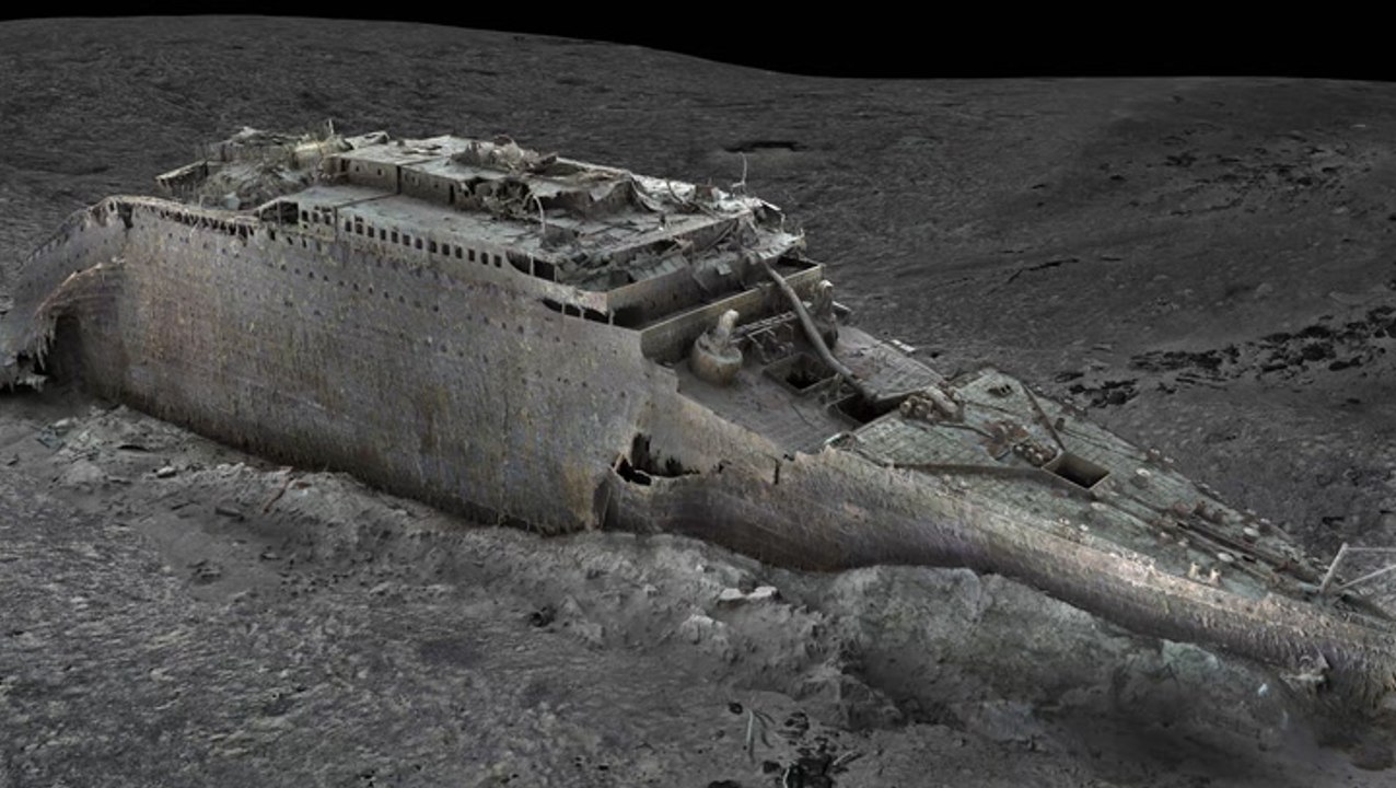 Watch: First full-size scan of Titanic reveals haunting new details of shipwreck