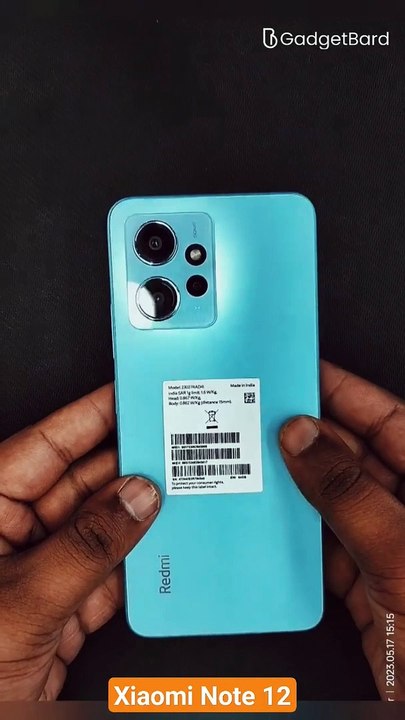 Xiaomi Note 12 Looking Shorts Video