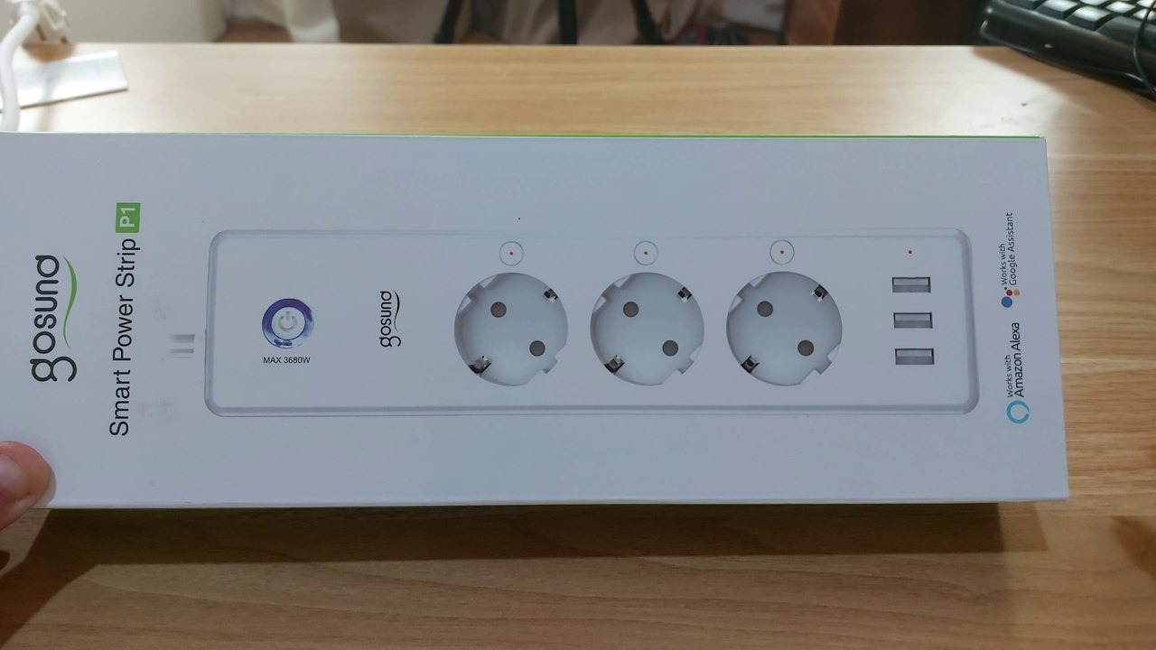 Multiprise Connectée à suivi de consommation électrique pas chère (GOSUND Smart Power Strip P1)
