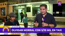 Hombre busca desesperadamente morral que tenía 10 mil soles y olvidó en un taxi en Comas