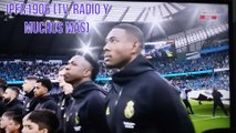 Abucheos y Silbidos al Himno de la UEFA Champions League (Manchester City vs. Real Madrid)