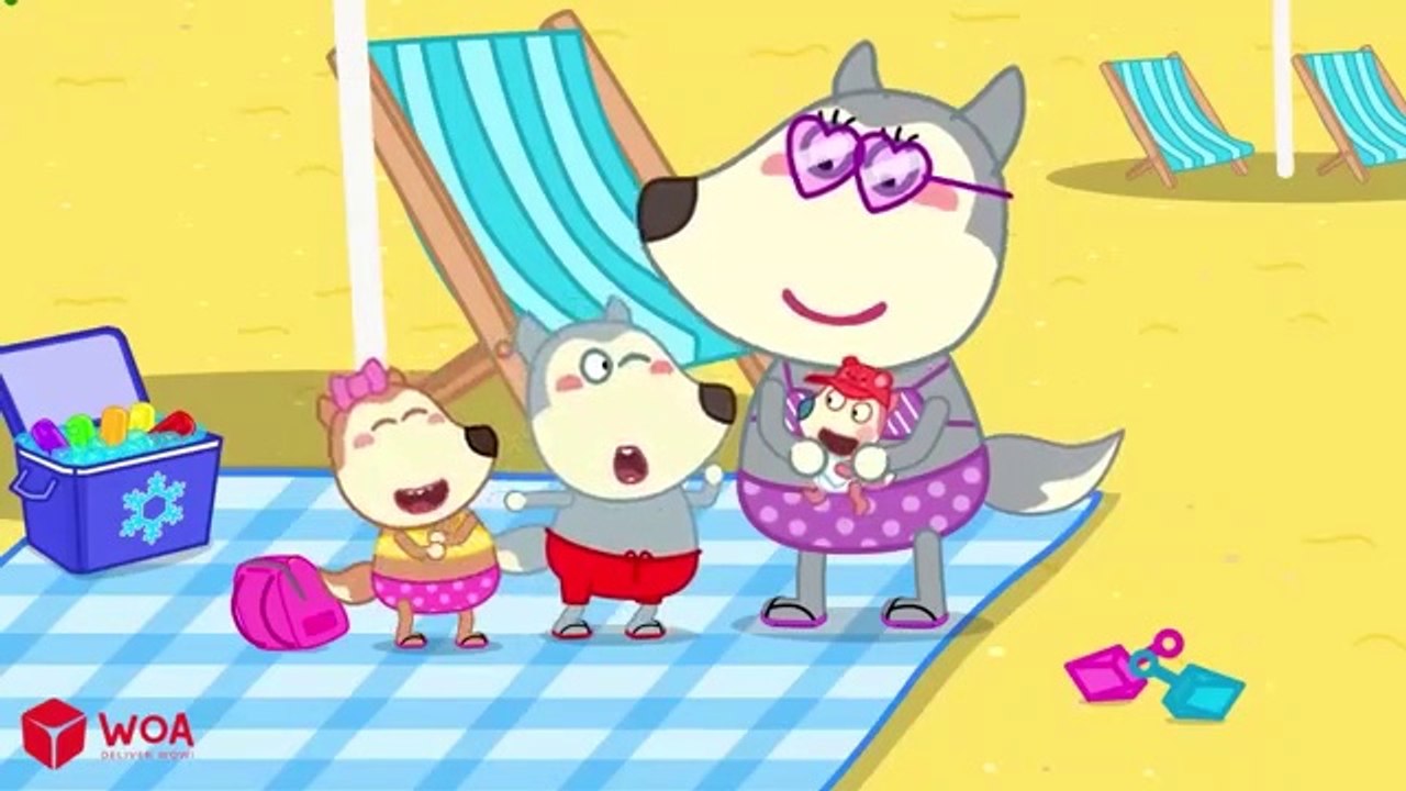 No No Baby Piggy Got Sick I ve Got a Boo Boo Funny Videos for toddlers wolfooandfriend