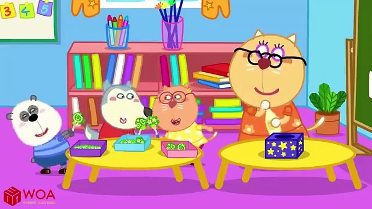 Wolf Family Stop Eating Spicy Food Wolfo Kids Stories About Healthy ...