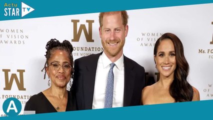 Meghan Markle de sortie avec le prince Harry, rare apparition de sa mère Doria sur le tapis rouge