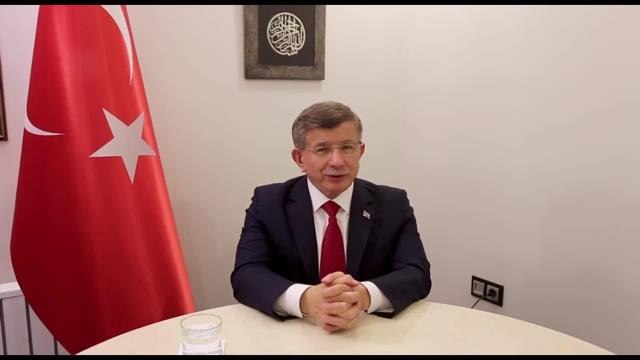 Ahmet Davutoğlu: Bu Bir Seçim Değil, Bir Referandumdur.