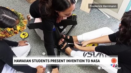 'Felt really surreal:' Hawaiian aerospace students present invention to NASA