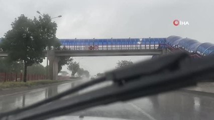 Eskişehir'de Sağanak Etkili Oldu