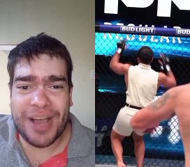 É  assim que ganha uma luta kkk