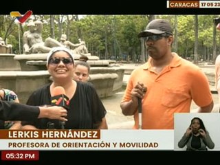 Caracas | 12 personas participaron en el curso de orientación y movilidad con discapacidad visual