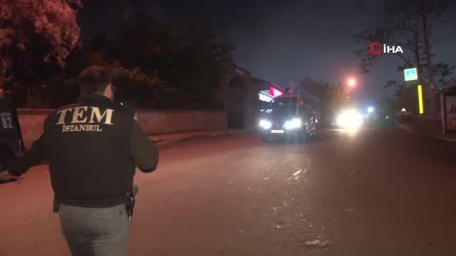 Eyüpsultan'da asayiş uygulaması: Araçlar tek tek arandı, sürücülere GBT kontrolü yapıldı