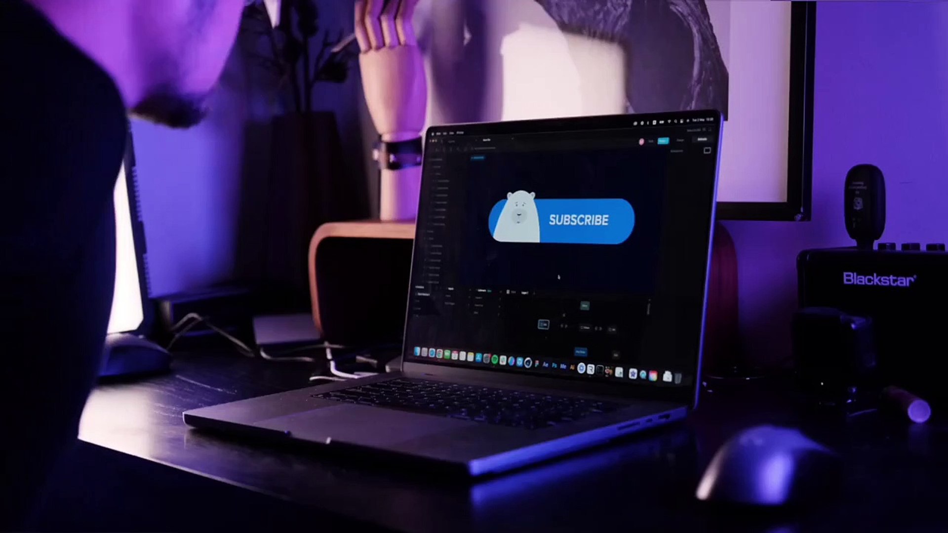 ⁣How to create an interactive button animation without code | Rive tutorial