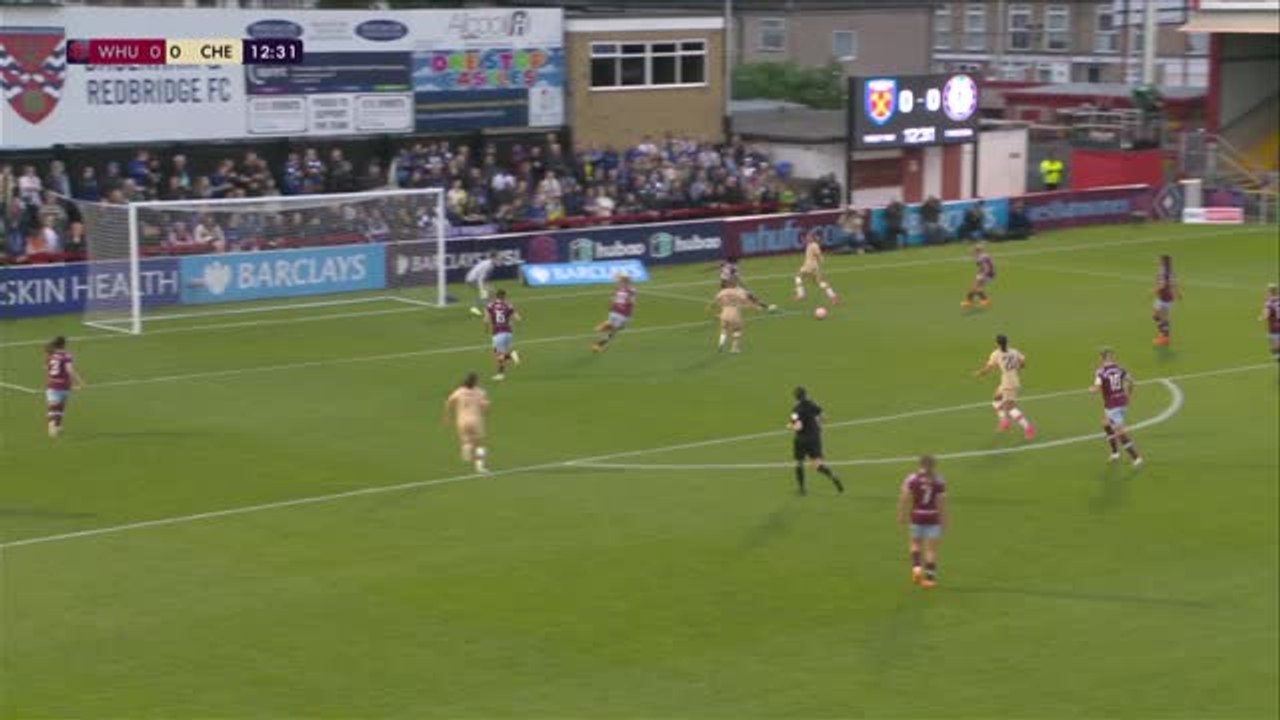 Chelsea return to the WSL summit after West Ham rout