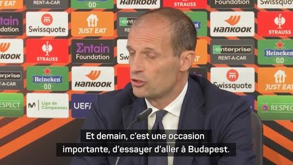 Demies - Allegri veut la finale à Budapest comme cadeau