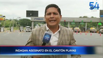 Playas: Investigan asesinato de un empresario y alcalde recibe amenazas