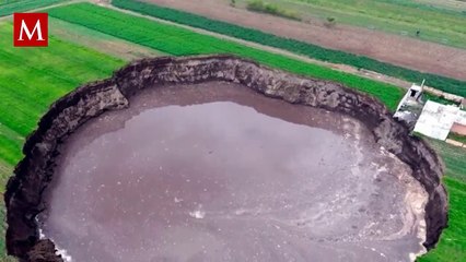 Lo que se esconde debajo del socavón de Puebla al descubierto