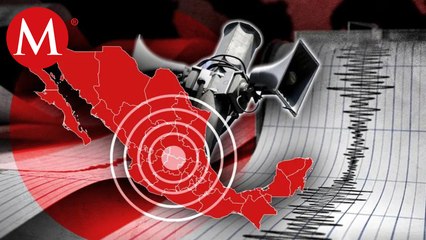 Se registró un sismo en la frontera sur entre Tapachula y Guatemala de magnitud 6.2
