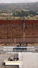 Peligroso muro fronterizo Estados Unidos-México