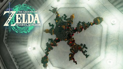 Golem Corrompu Zelda Tears of the Kingdom : Comment battre le boss du Temple des Profondeurs