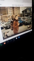 Woman Bends License Plate for Unknown Reason