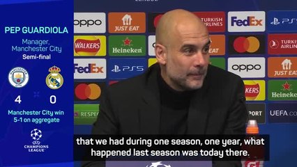 'Had to swallow poison' - Guardiola's City reach UEFA Champions League final