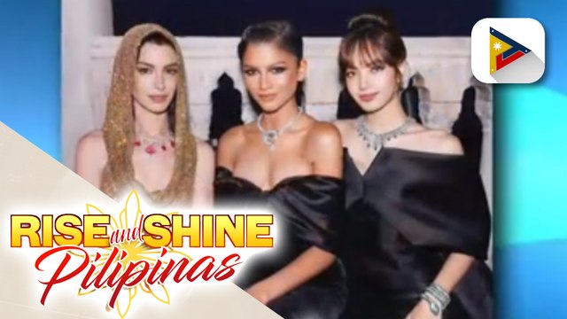 TALK BIZ | Global icons Anne Hathway, Zendaya, Priyanka Chopra Jonas, at Lisa ng Blackpink...