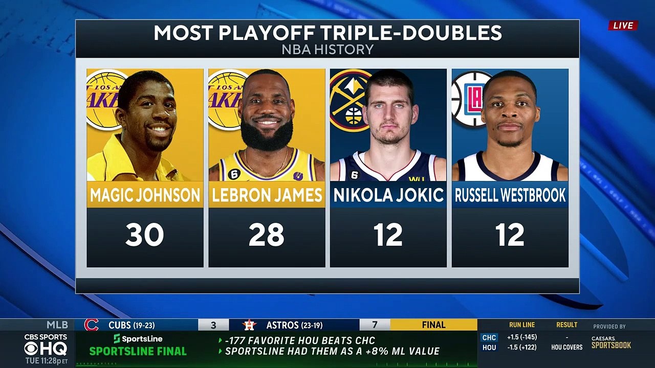 2023 Western Conference Finals_ Nuggets HOLD OFF Lakers to Take Game 1 _ CBS Sports