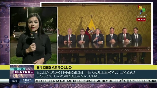 Líderes de agrupaciones políticas en Ecuador alegan que causal para disolver la Asamblea es ilegal