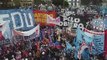 Manifestação por empregos e contra a pobreza reúne milhares na Argentina