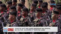 Tour of duty ng ilang matataas na opisyal ng militar, magiging 2 taon nalang | GMA Integrated News Bulletin