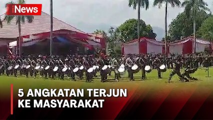 Begini Keseruan Latihan Integrasi Taruna Wreda Nusantara di Padang