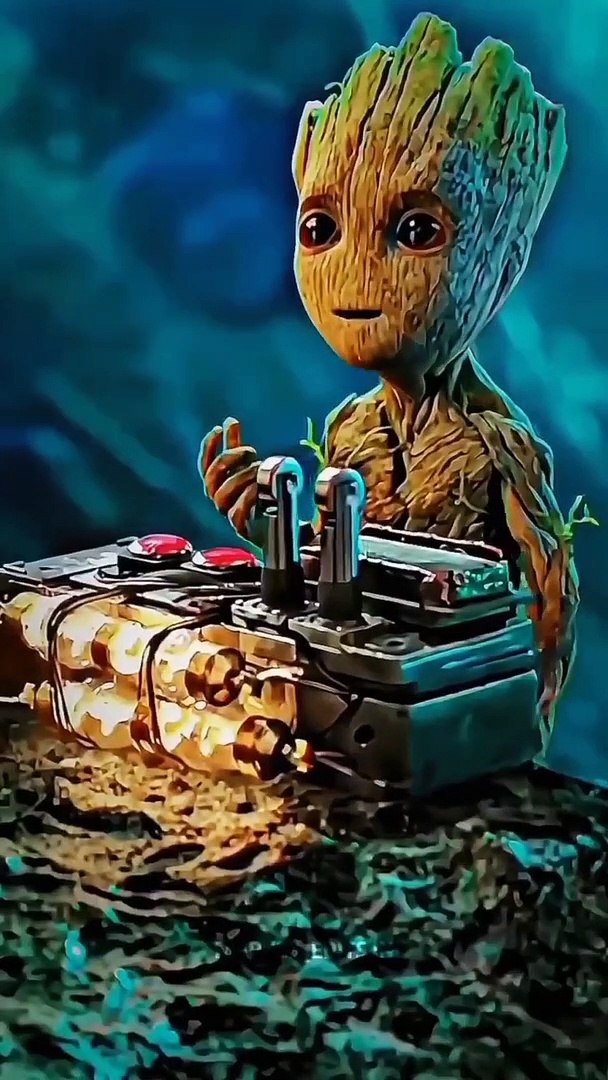 Baby Groot And Rocket