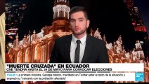 Andrés Tapia: 'Guillermo Lasso disolvió la Asamblea porque se vio acorralado'