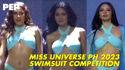 Miss Universe Philippines 2023 Top 18 Swimsuit Competition (Audience Cam)